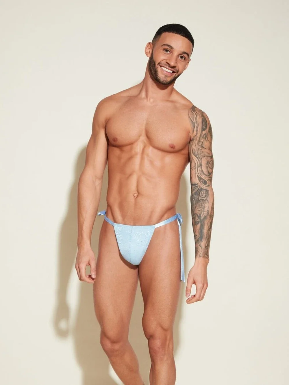 Cosabella Light Blue Tie-Side Brief